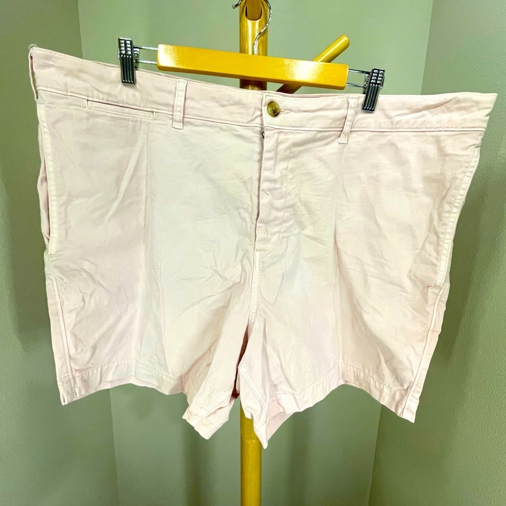 AMERICAN EAGLE OUTFITTERS - SALE! Light Pink Flat Front Shorts, Mens Size 42